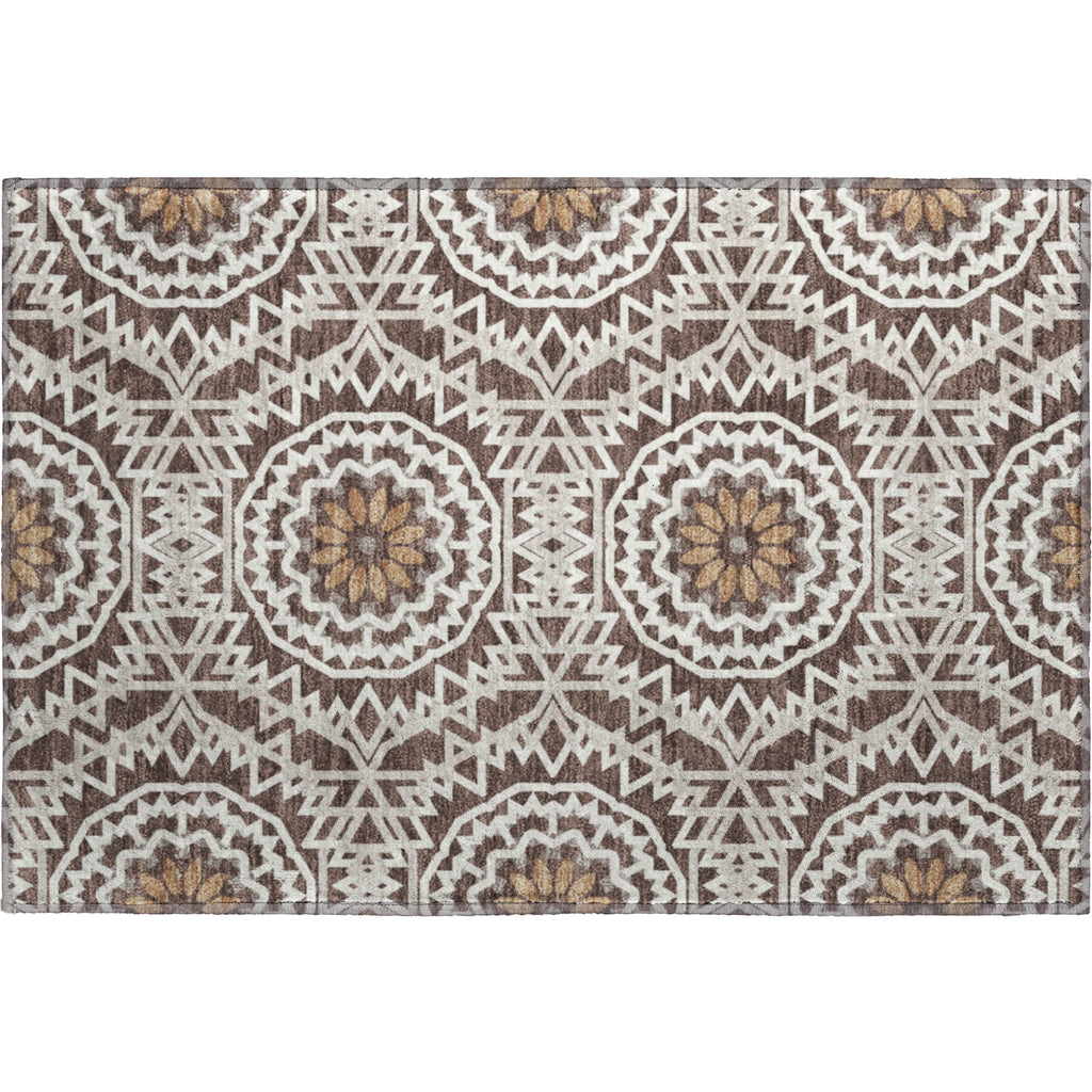 addison mayfield amf619 chocolate rug