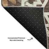 addison mayfield amf619 chocolate rug