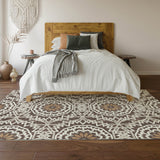 addison mayfield amf619 chocolate rug