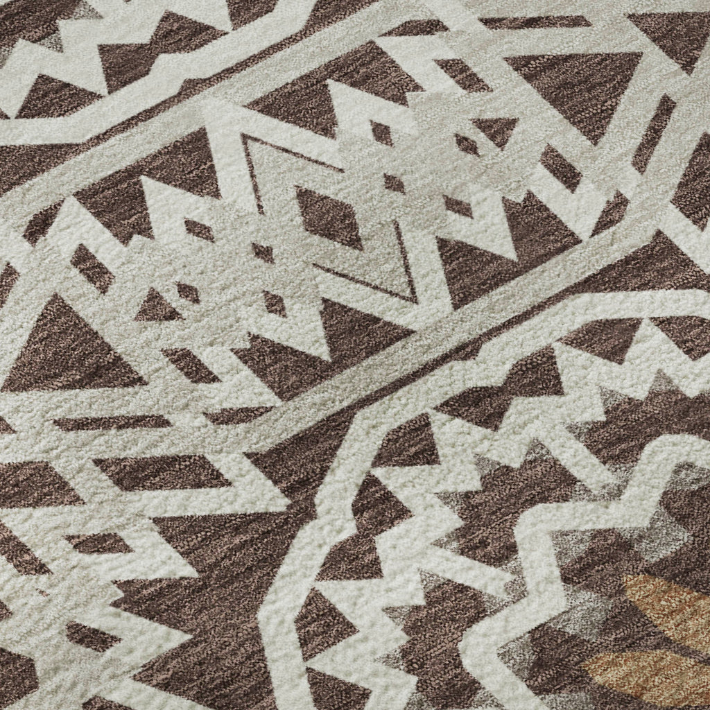 addison mayfield amf619 chocolate rug