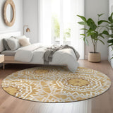 addison mayfield amf619 gold rug