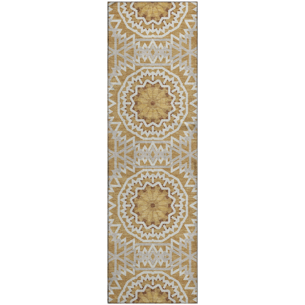 addison mayfield amf619 gold rug