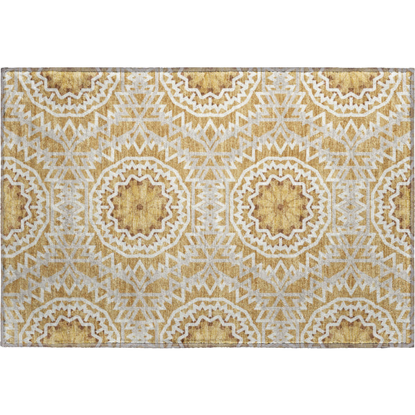 addison mayfield amf619 gold rug