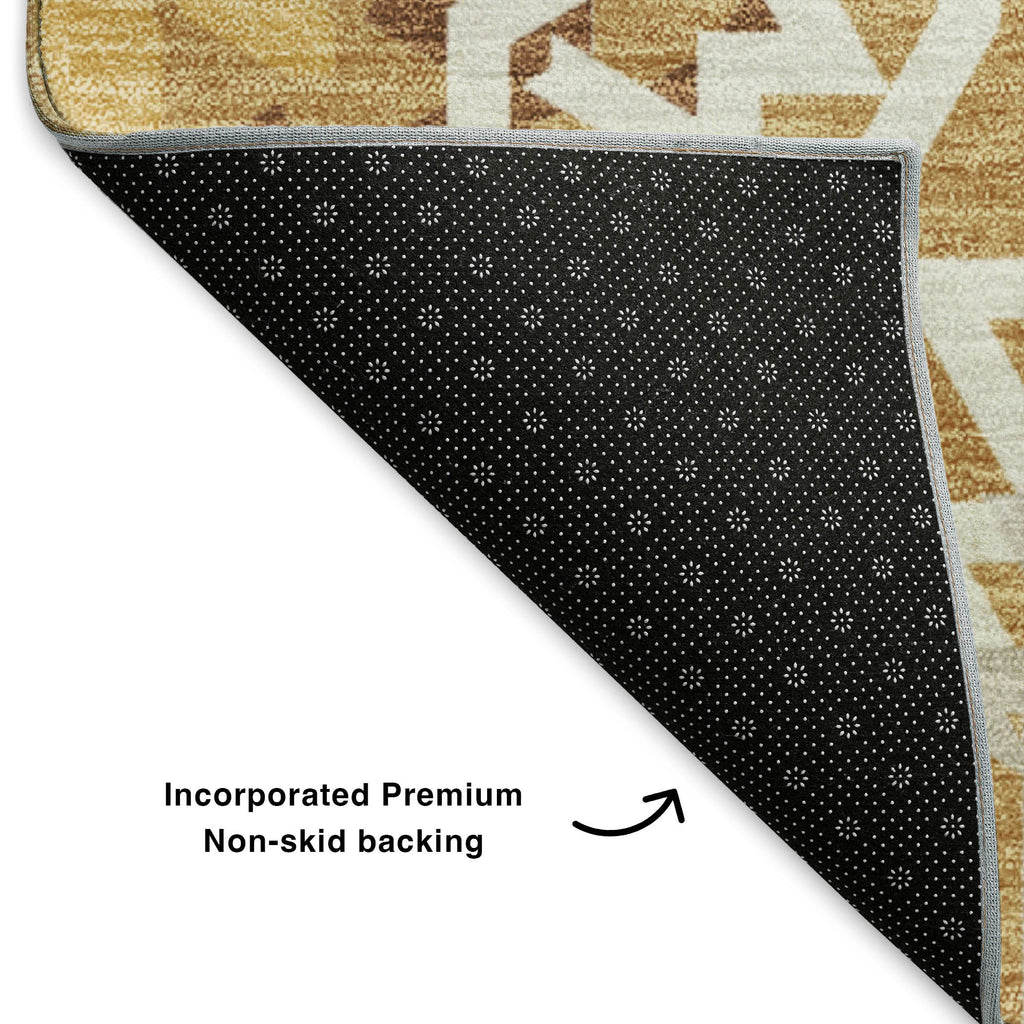 addison mayfield amf619 gold rug