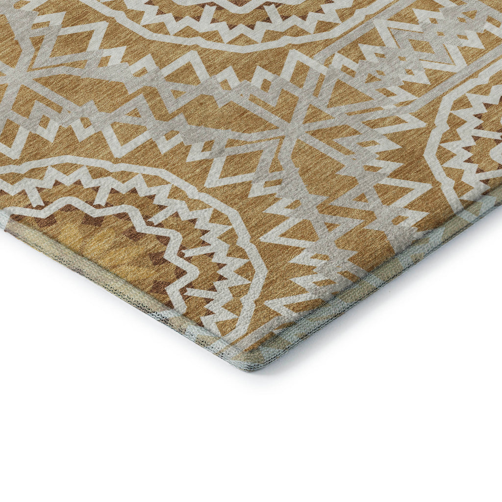 addison mayfield amf619 gold rug
