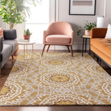 addison mayfield amf619 gold rug