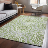addison mayfield amf619 green rug