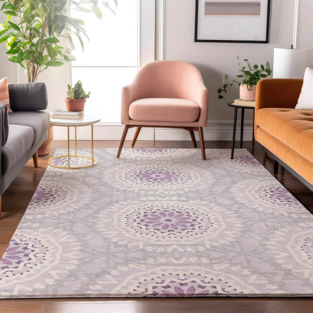 addison mayfield amf619 lilac rug