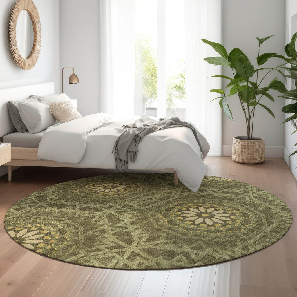 addison mayfield amf619 olive rug