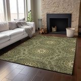 addison mayfield amf619 olive rug