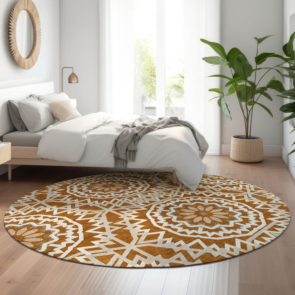 addison mayfield amf619 paprika rug