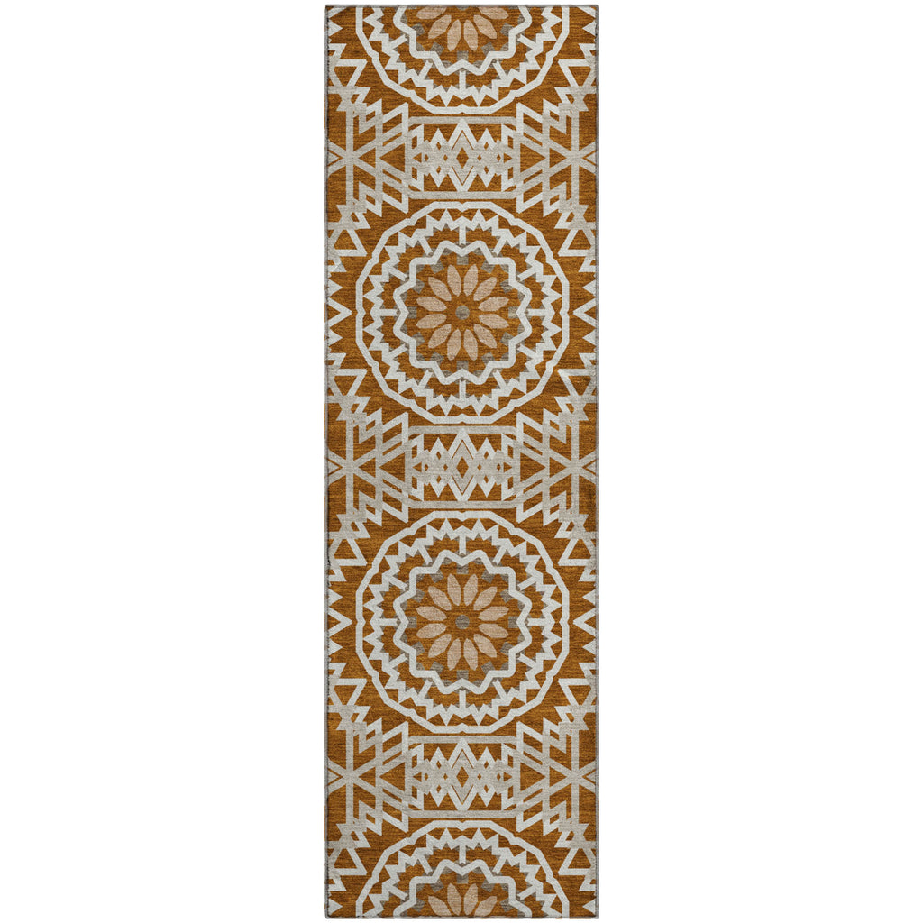 addison mayfield amf619 paprika rug