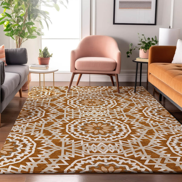 addison mayfield amf619 paprika rug