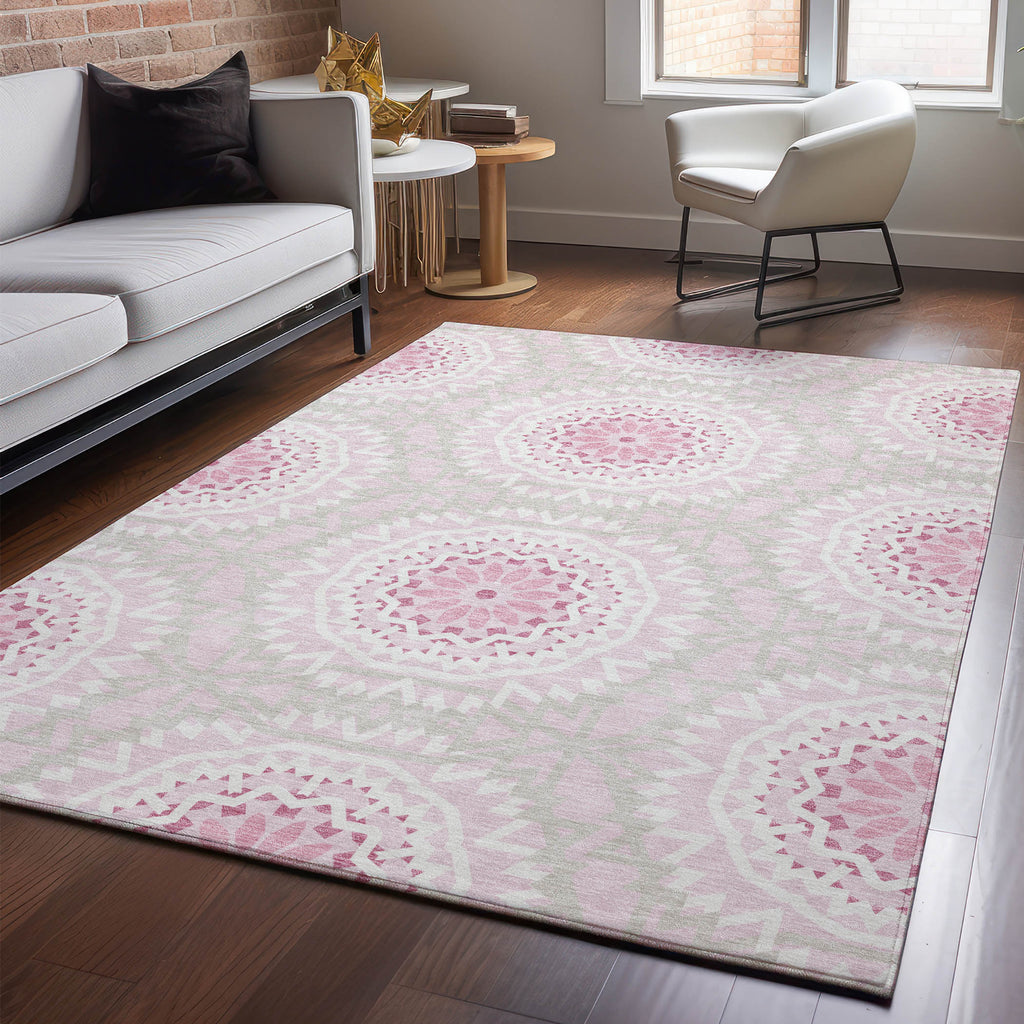 addison mayfield amf619 pink rug