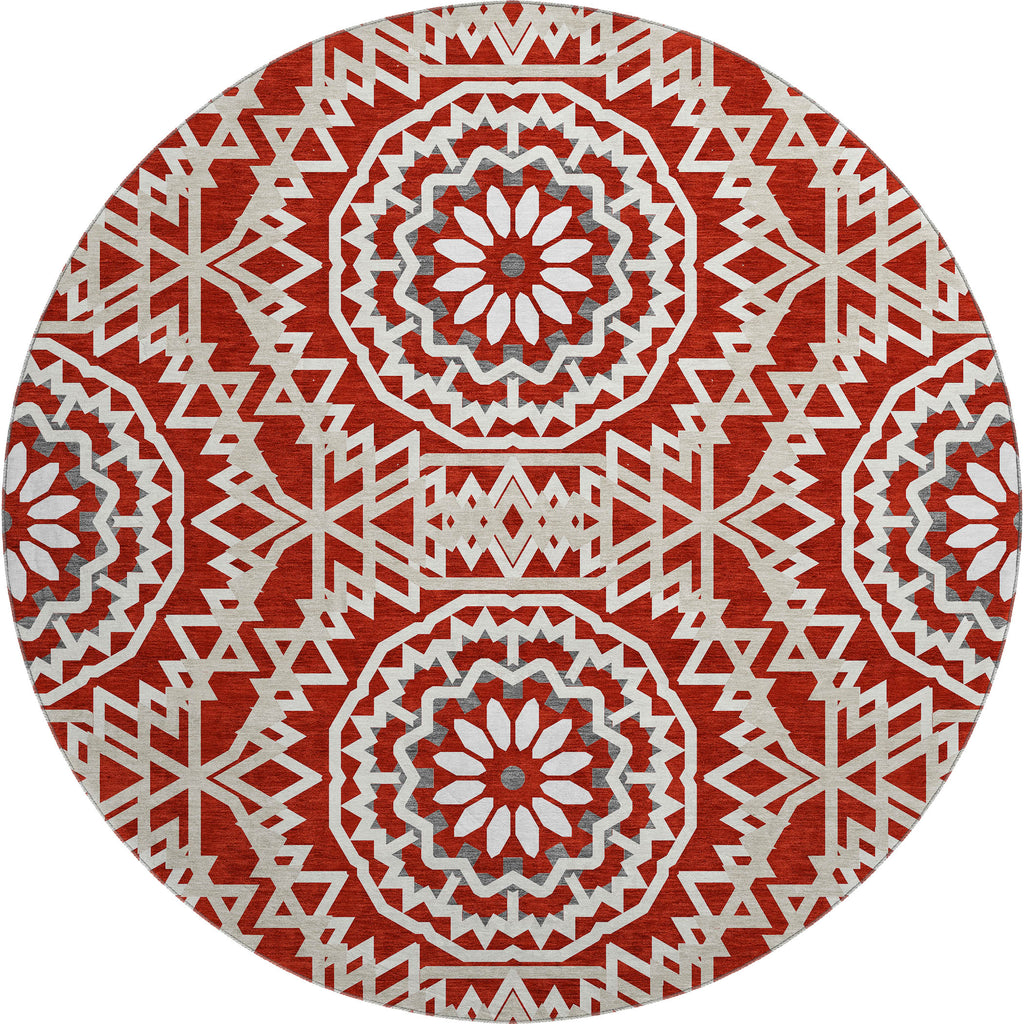 addison mayfield amf619 red rug