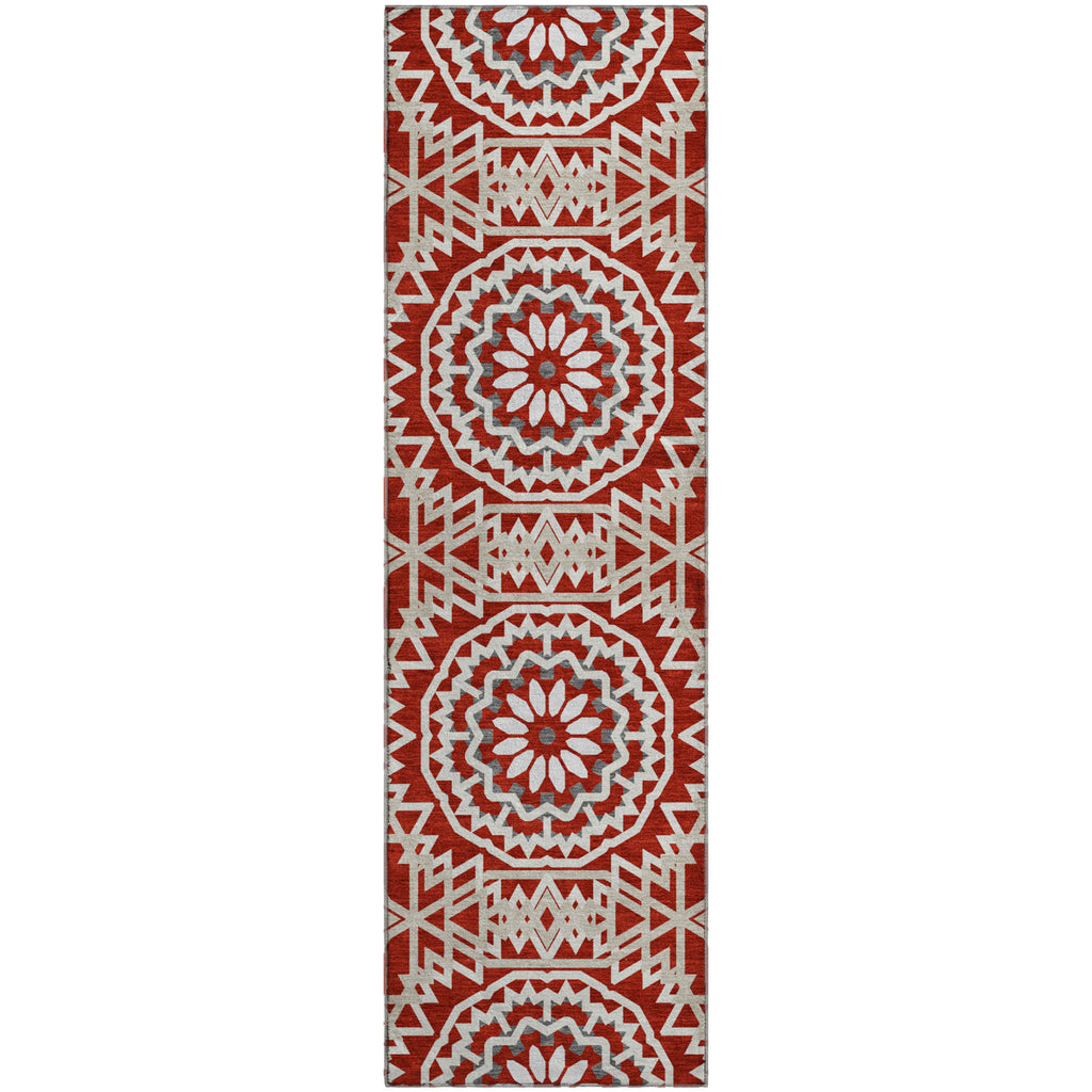 addison mayfield amf619 red rug