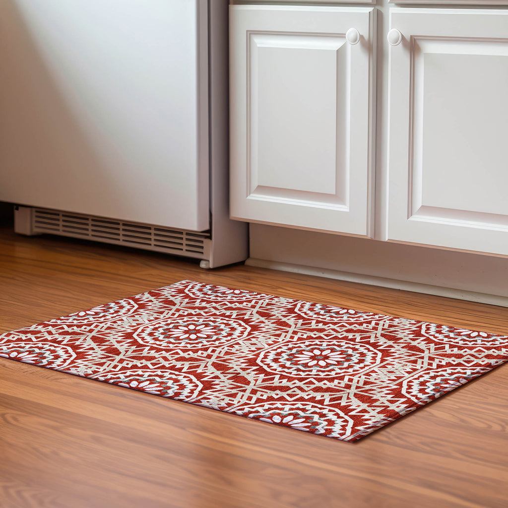 addison mayfield amf619 red rug