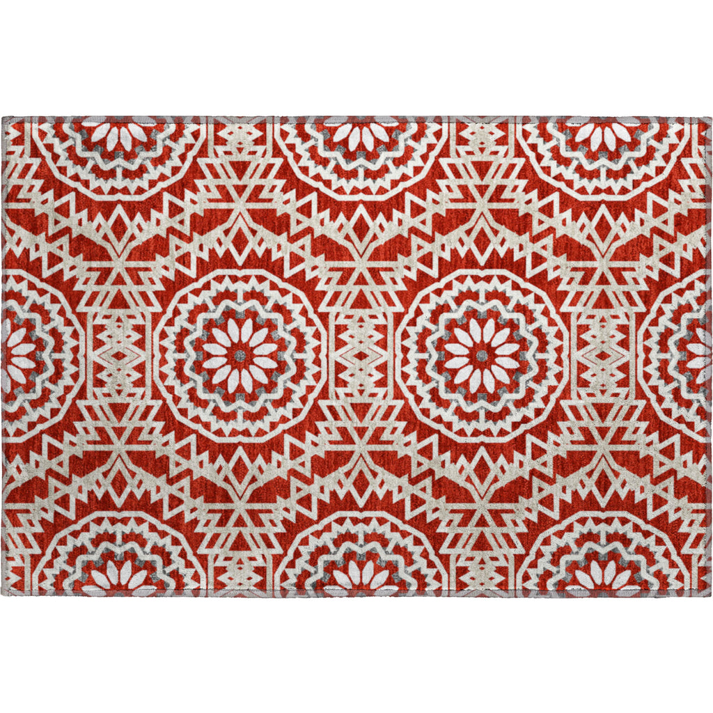 addison mayfield amf619 red rug