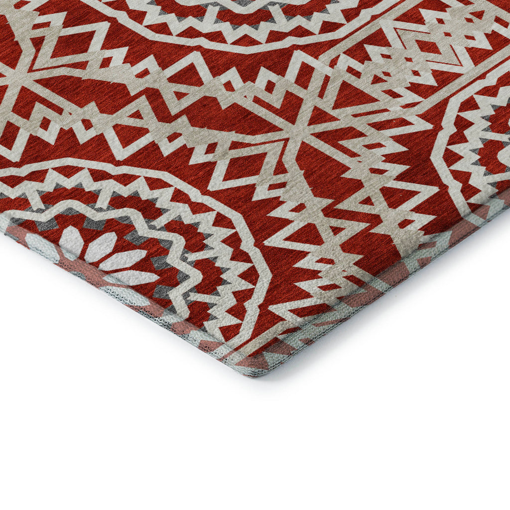 addison mayfield amf619 red rug