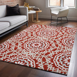 addison mayfield amf619 red rug