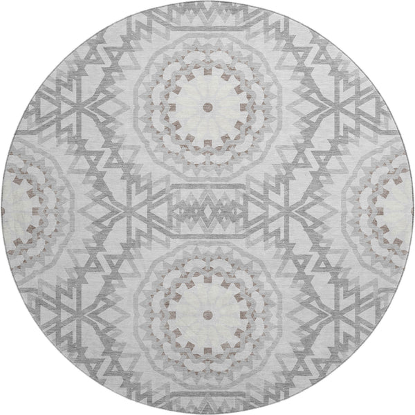 addison mayfield amf619 silver rug