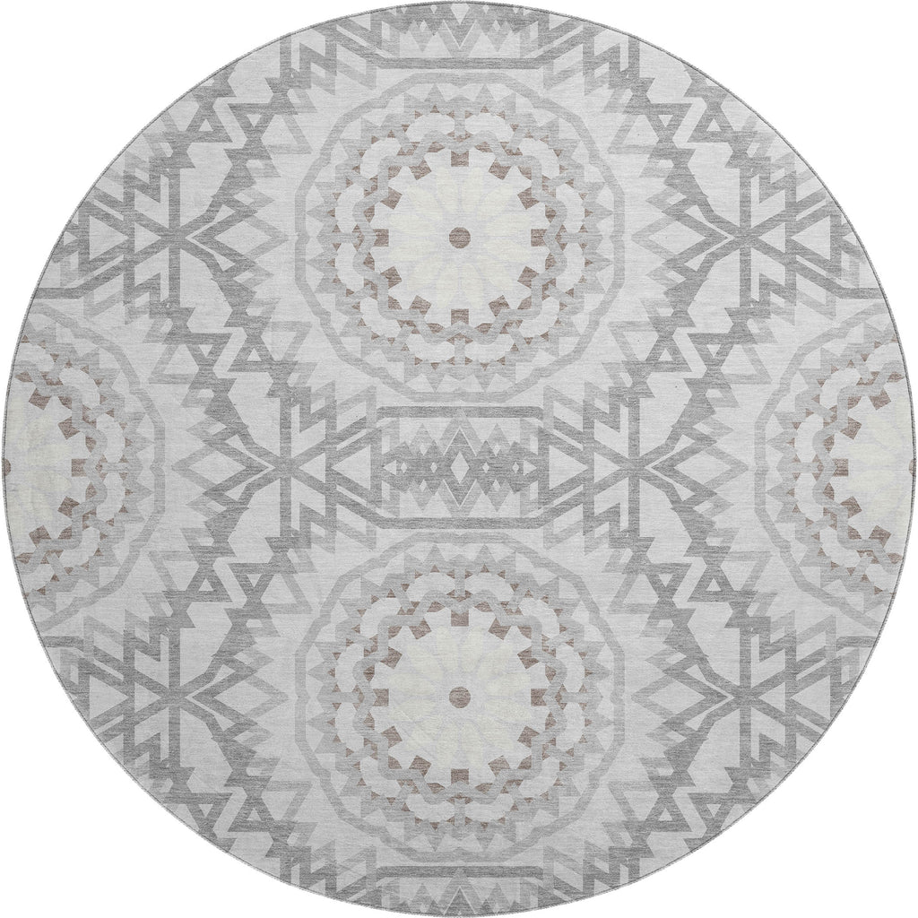addison mayfield amf619 silver rug