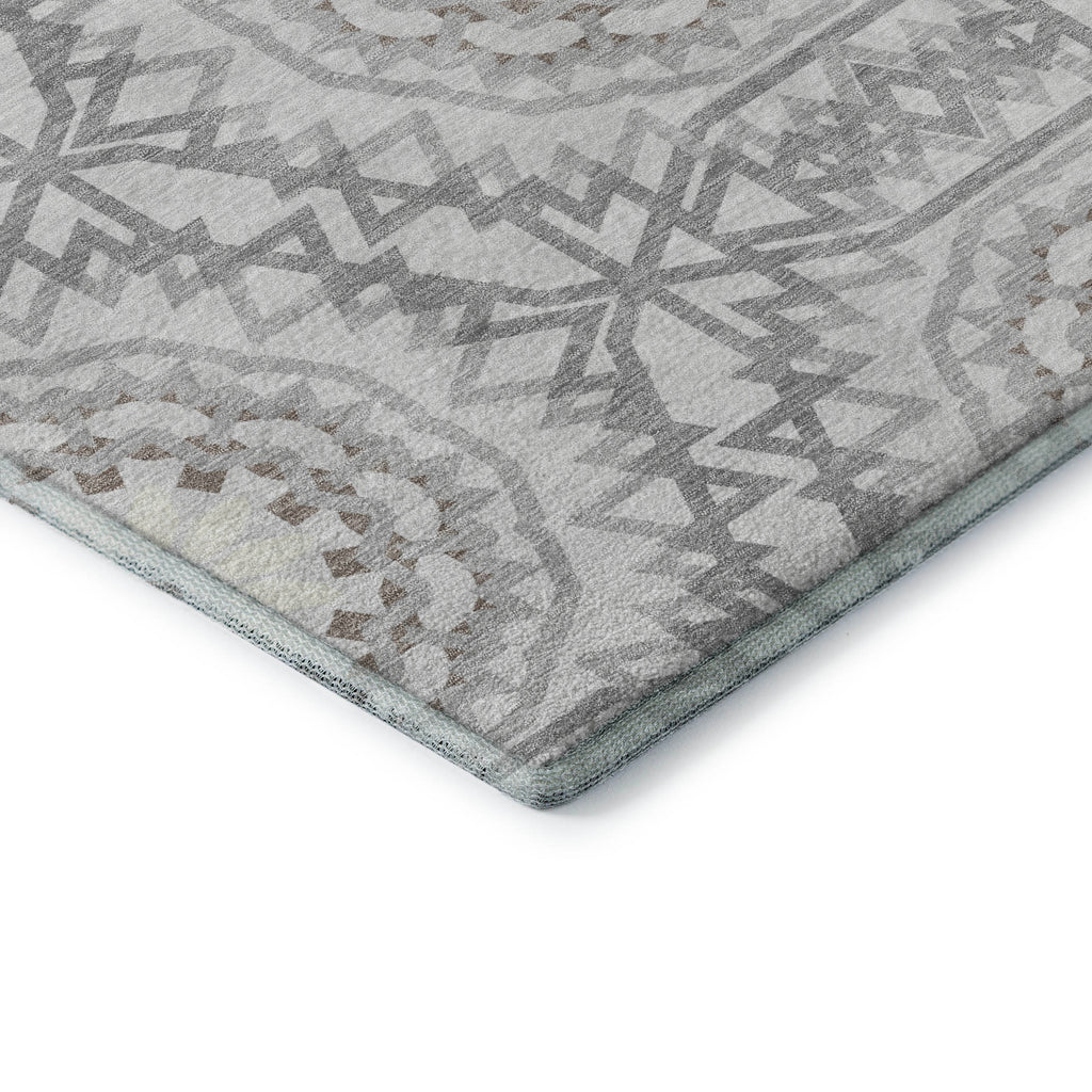 addison mayfield amf619 silver rug