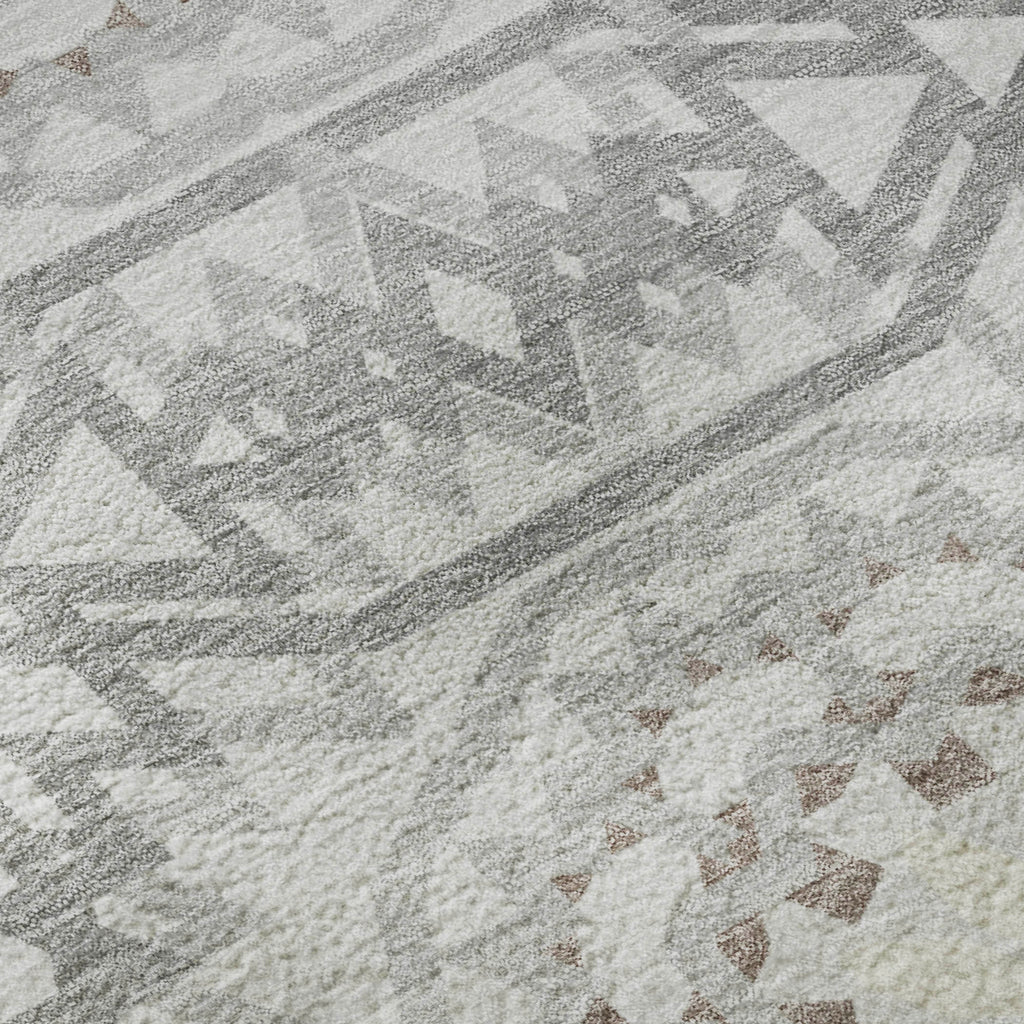 addison mayfield amf619 silver rug