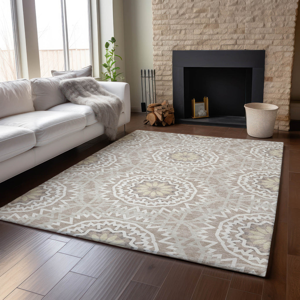 addison mayfield amf619 taupe rug