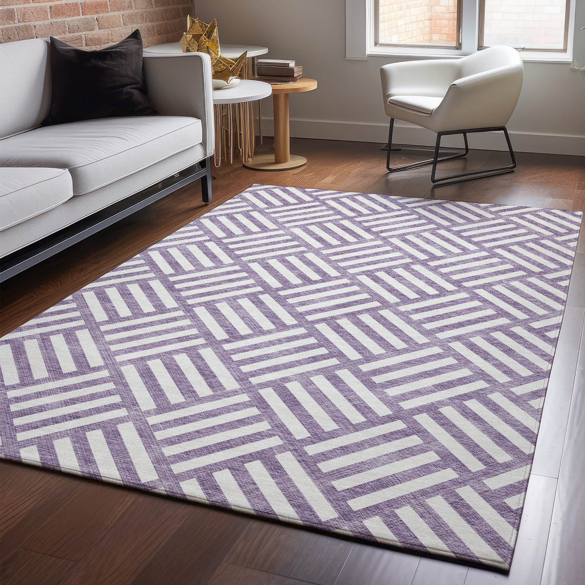 addison mayfield amf620 purple rug