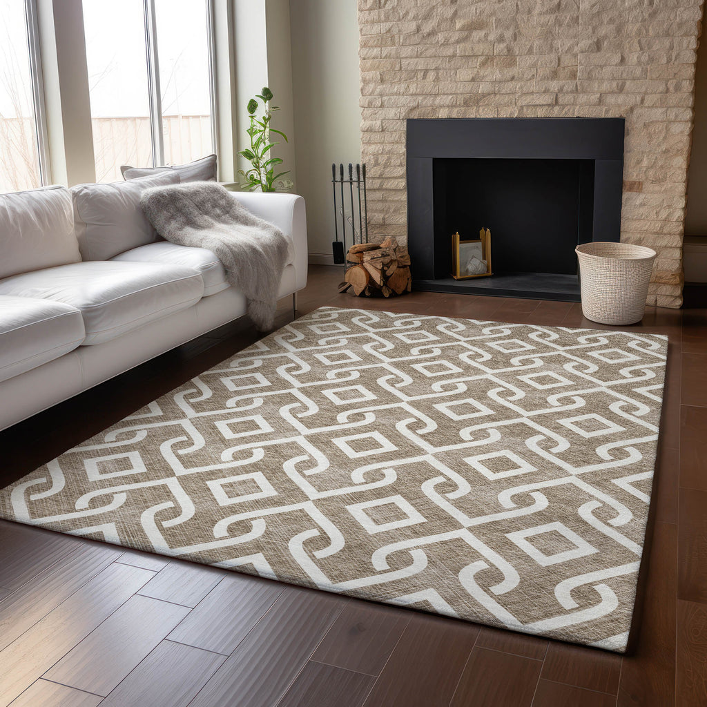 addison mayfield amf621 brown rug