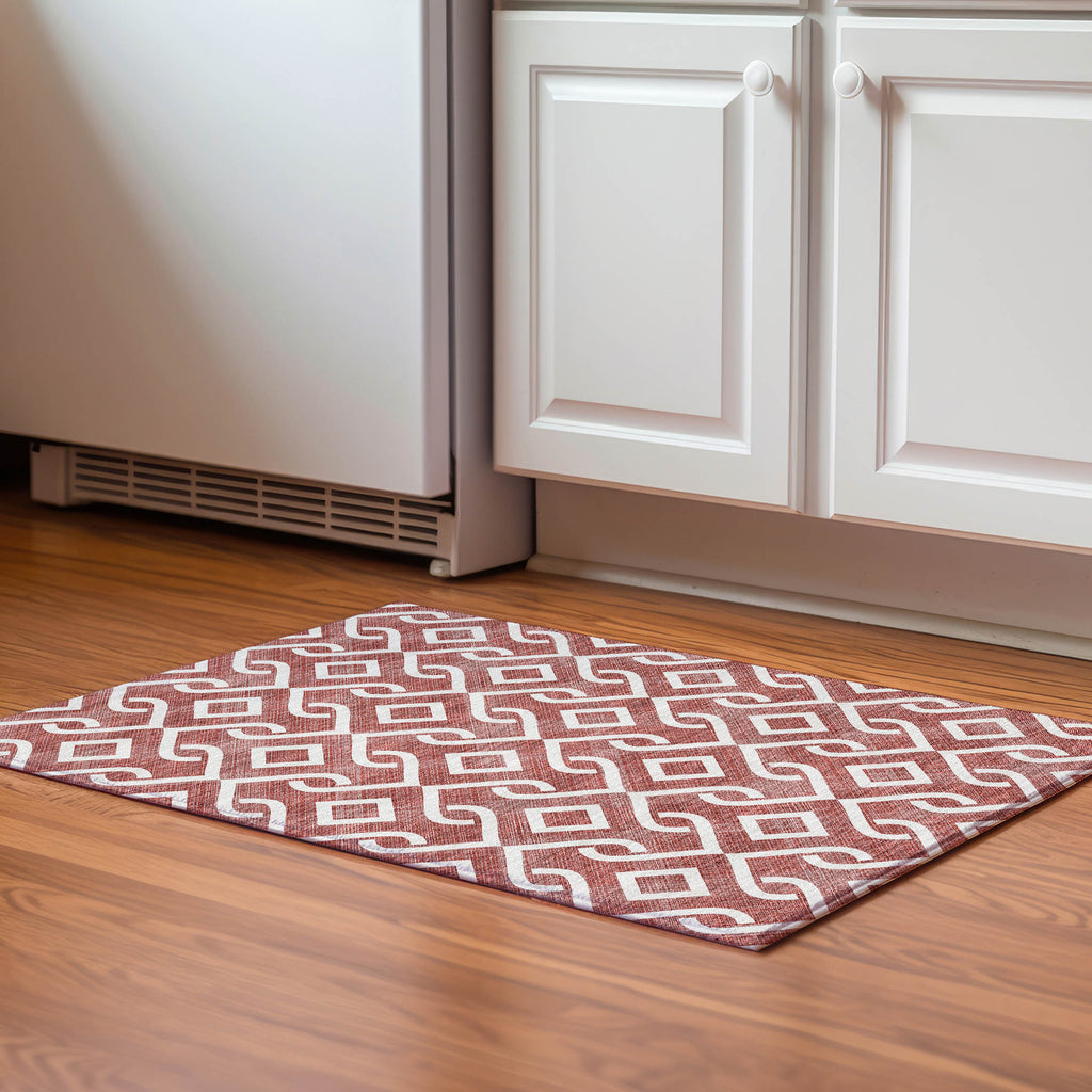 addison mayfield amf621 burgundy rug