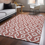 addison mayfield amf621 burgundy rug