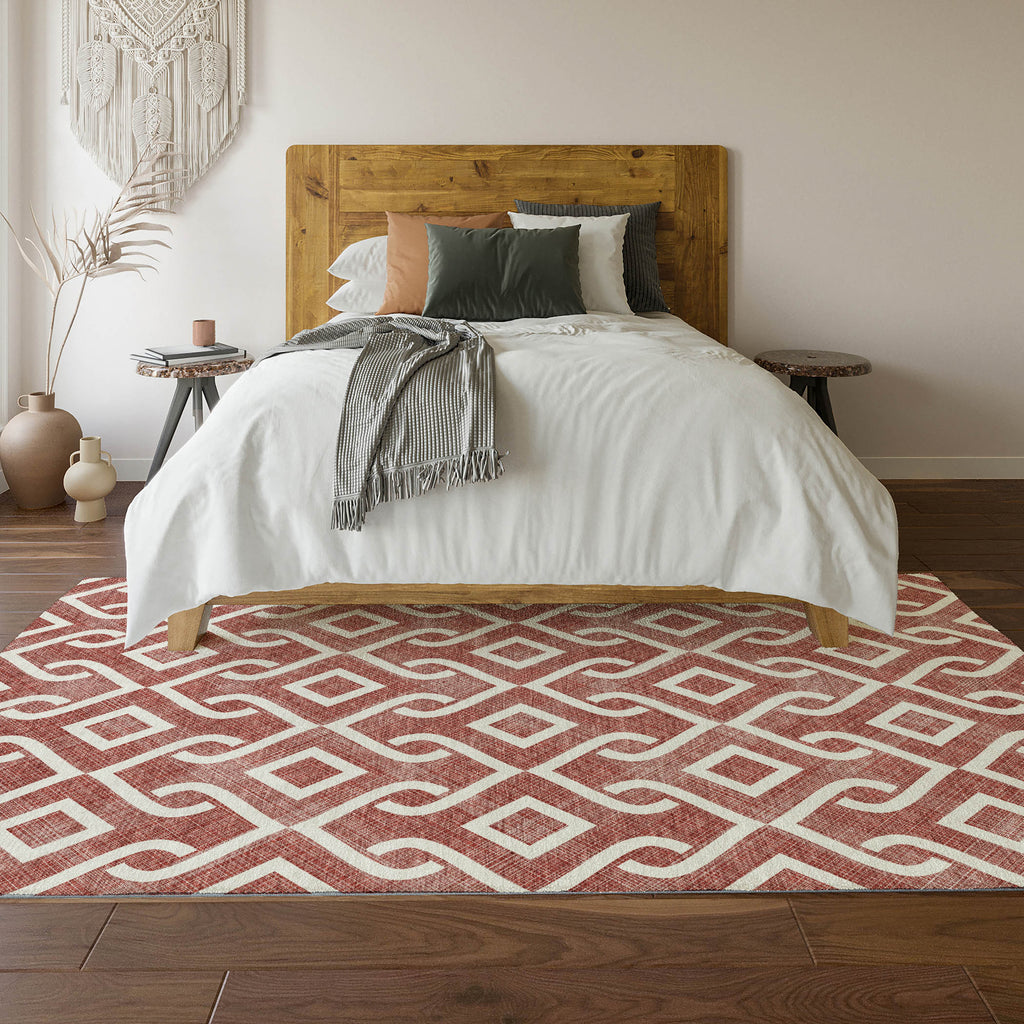 addison mayfield amf621 burgundy rug
