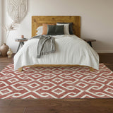 addison mayfield amf621 burgundy rug