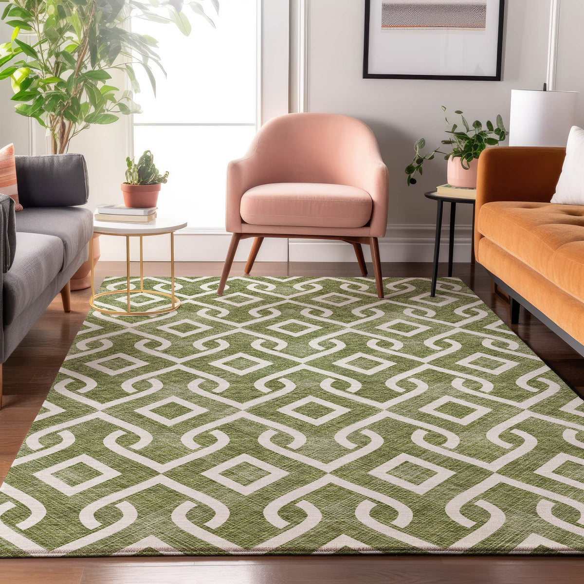 addison mayfield amf621 olive rug