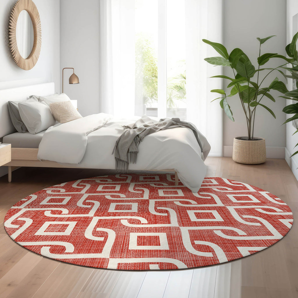 addison mayfield amf621 red rug
