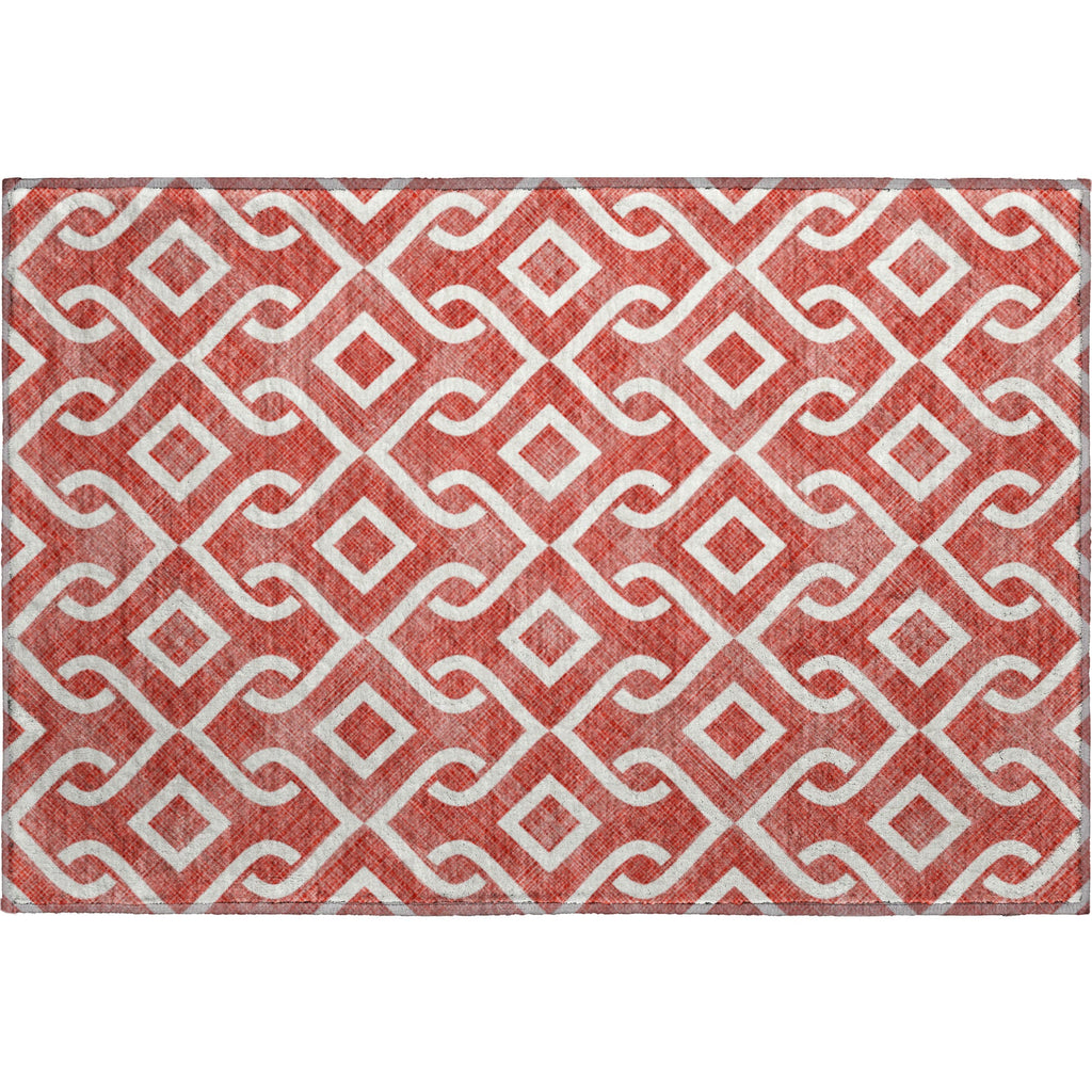 addison mayfield amf621 red rug