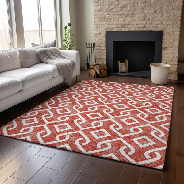 addison mayfield amf621 red rug