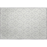 addison mayfield amf621 silver rug
