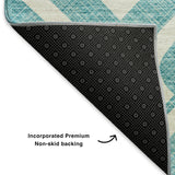 addison mayfield amf621 teal rug
