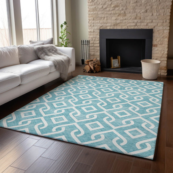 addison mayfield amf621 teal rug