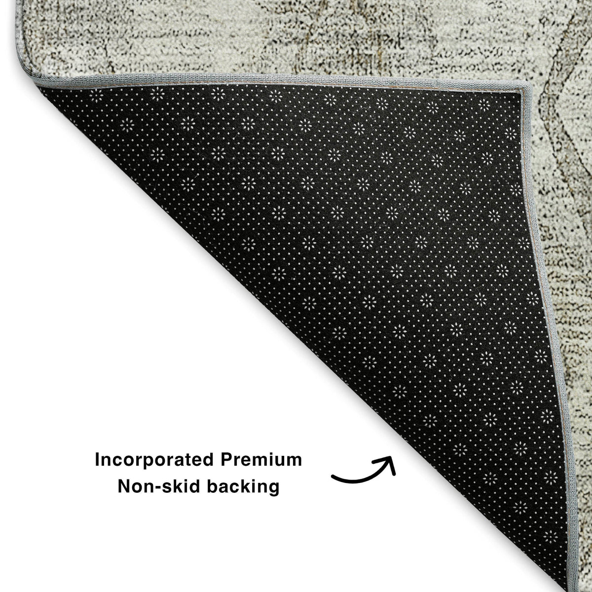 addison mayfield amf622 silver rug
