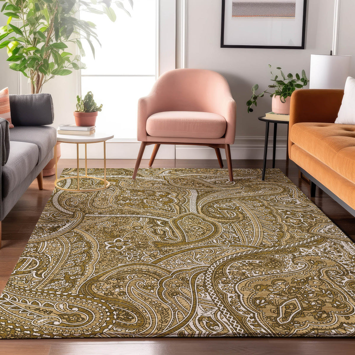 addison mayfield amf623 brown rug