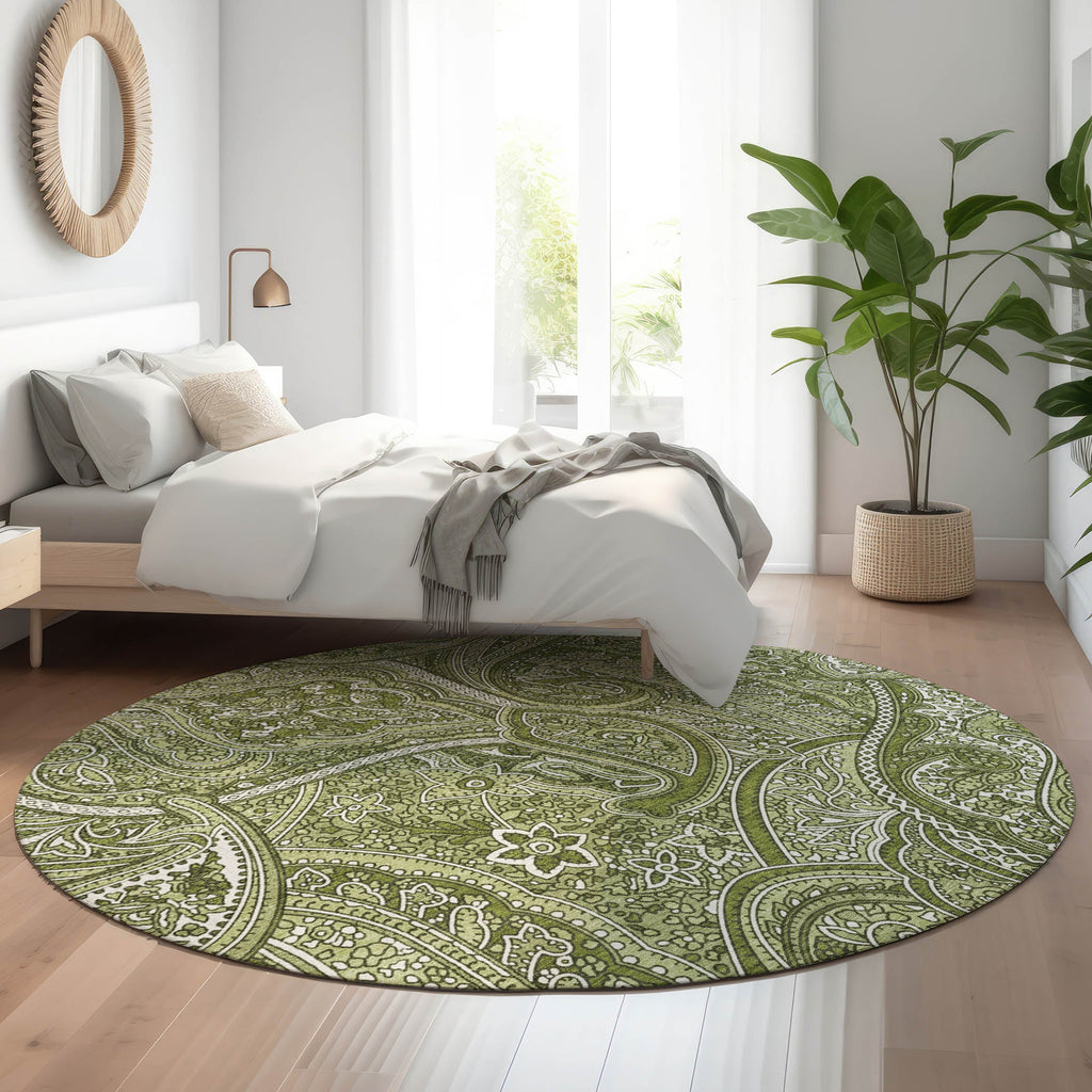 addison mayfield amf623 green rug