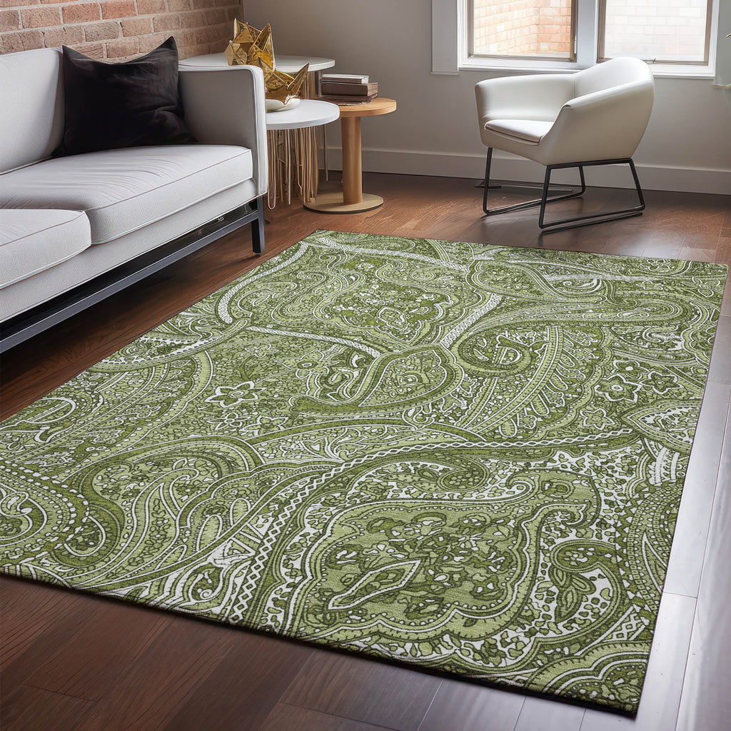 addison mayfield amf623 green rug
