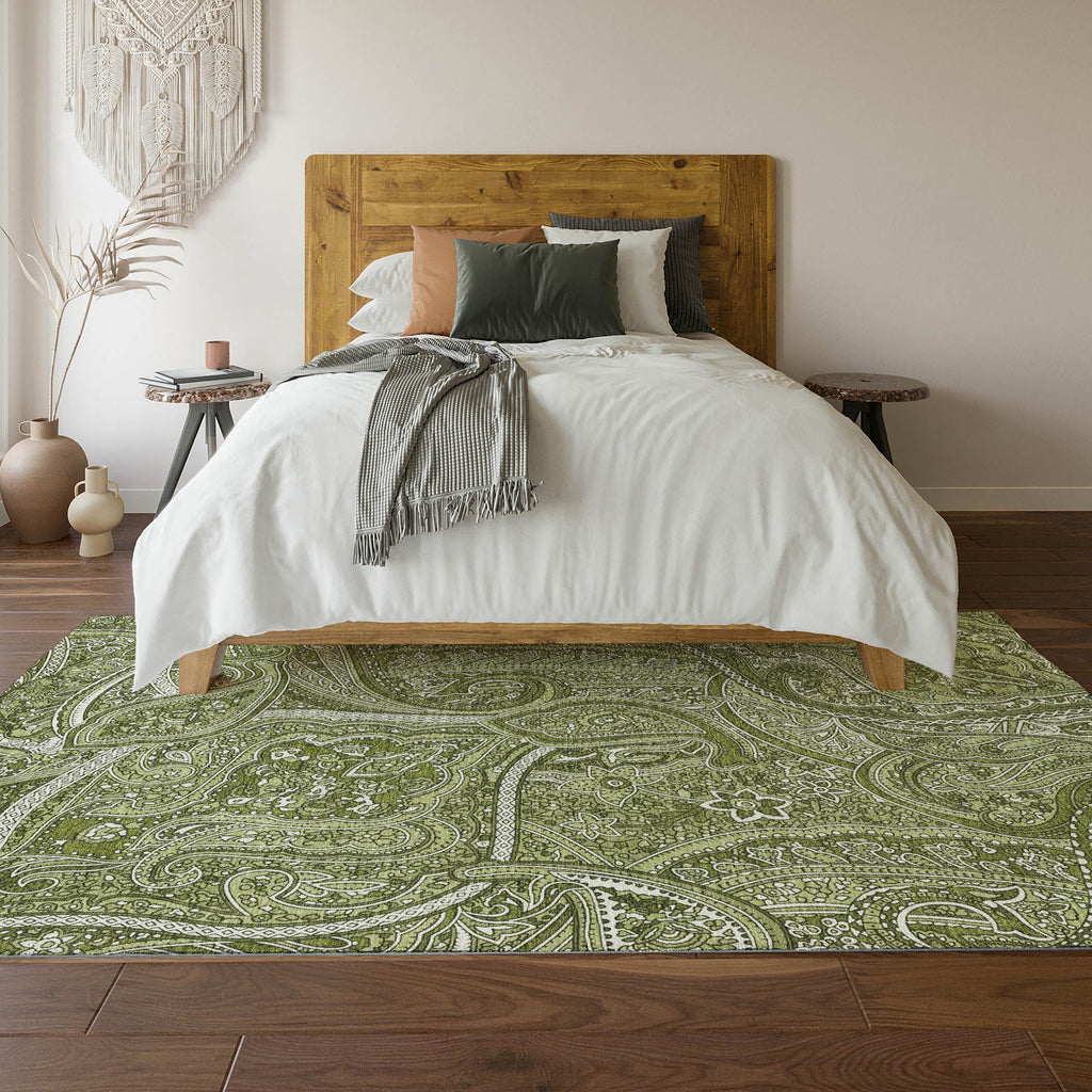 addison mayfield amf623 green rug