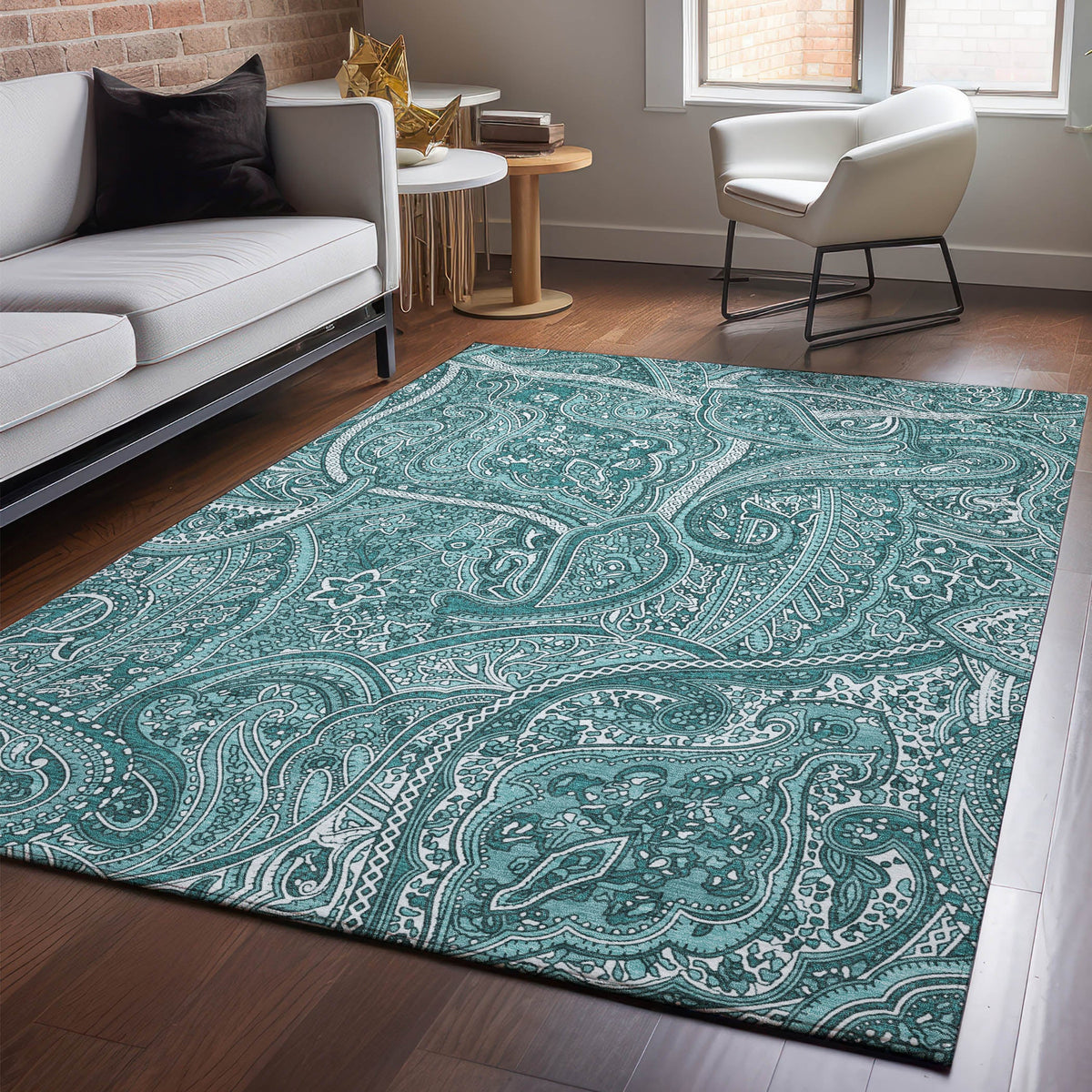 addison mayfield amf623 teal rug