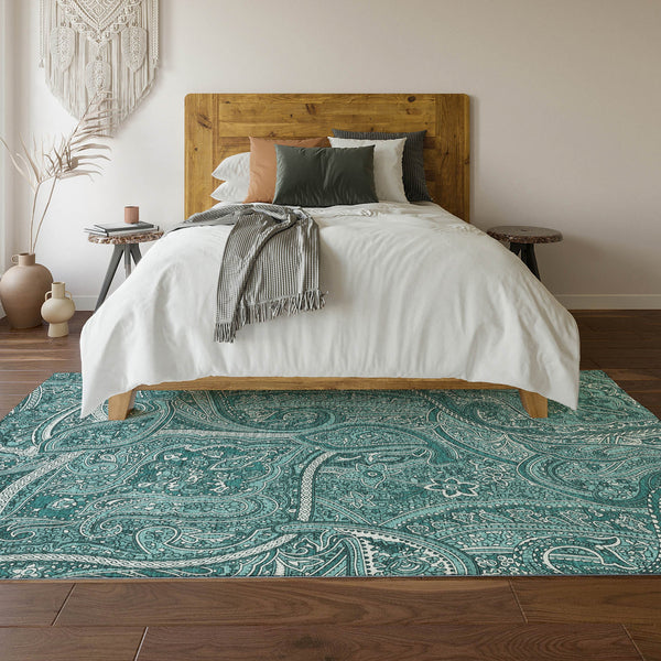 addison mayfield amf623 teal rug