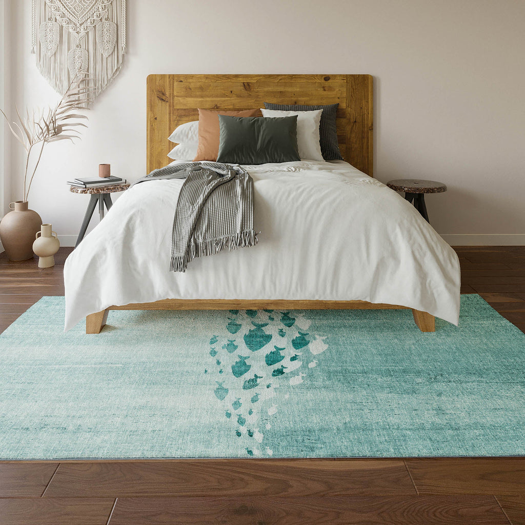 addison mayfield amf627 teal rug